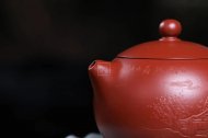 《西施壺》宜興助理工藝美術師手工紫砂壺大紅袍料茶壺西施茶具
