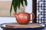 《百合》宜興清水泥工藝美術師手工紫砂壺泡茶壺茶具