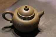 《大彬圈鈕》紫砂茶具茶壺助理工藝美術(shù)師純手工頂級(jí)青段蟹殼青