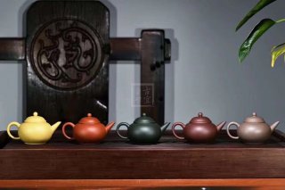《五色土》綠泥，朱泥，紫泥，青灰泥，段泥純手工宜興紫砂壺茶具水平茶壺