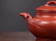 《容竹》宜興紫砂壺茶壺柯俊芬工藝美術師手工大紅袍