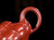 《合菱》宜興紫砂壺合菱助理工藝美術師手工大紅袍泥壺家用助理工藝美術師茶壺套裝精品