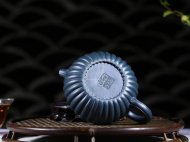 《筋紋西施》宜興工藝美術師手工紫砂壺西施全手工優質天青泥家用功夫泡茶壺精套裝品