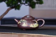 《石瓢》宜興石瓢紫砂壺高級工藝美術師老師手工紅砂紫泥
