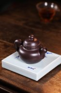 《大度》宜興工藝美術師手工創新壺紫砂壺茶壺茶具紫泥