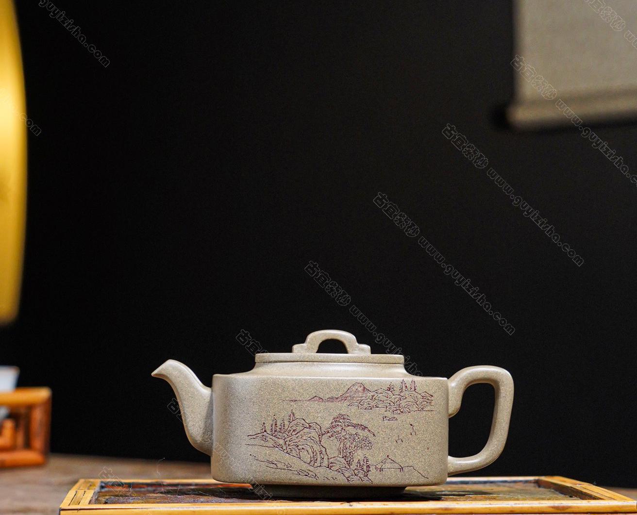 美壺推薦！品名：四方玉鎖作者：工藝美術